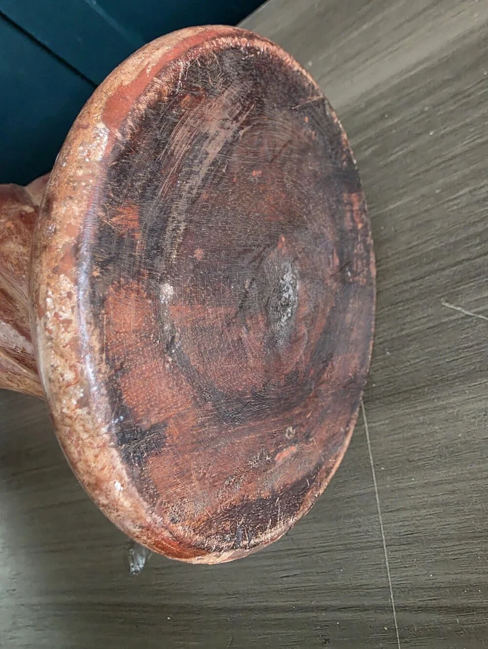 Large Solomonic Barley Twist Column Pillar Candle Holder Rustic Terracotta Look